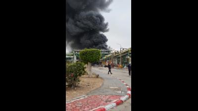 इजरायल: प्रमुख केमिकल हब पर ईरान का हमला, प्रशासन ने लोगों को घरों में रहने की दी सलाह