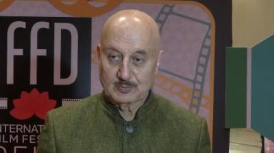 दिल्ली इंटरनेशनल फिल्म फेस्टिवल में पहुंचे अनुपम खेर, 'तन्वी द ग्रेट' की सफलता पर जताई खुशी