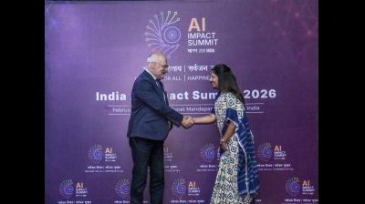 इंडिया एआई इम्पैक्ट समिट में शामिल होने के लिए भारत पहुंचे एस्टोनिया के राष्ट्रपति अलर करिस