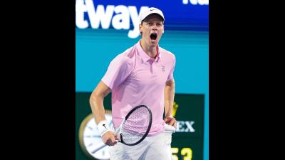 मोंटे कार्लो ओपनर में हम्बर्ट पर सिनर की आसान जीत