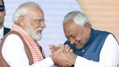 पीएम मोदी ने नीतीश कुमार को दी बधाई, कहा- 'एक बार फिर संसद में देखना बहुत सुखद होगा'
