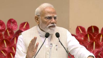 नारी शक्ति वंदन सम्मेलन में पीएम मोदी बोले, महिला नेतृत्व से सिस्टम बनता है संवेदनशील