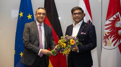 विदेश सचिव विक्रम मिस्री भारत-जर्मनी विदेश कार्यालय परामर्श के लिए बर्लिन पहुंचे