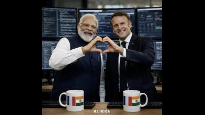 'जब दोस्त जुड़ते हैं तो इनोवेशन होता है', एआई तस्वीर के साथ राष्ट्रपति मैक्रों ने की पीएम मोदी की तारीफ