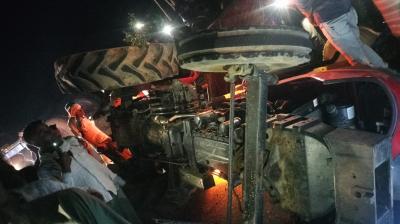 मध्य प्रदेश: श्योपुर में बड़ा सड़क हादसा, ट्रैक्टर-ट्रॉली पलटने से चार महिलाओं की मौत