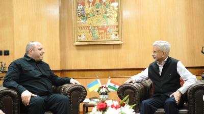 यूक्रेन के राष्ट्रीय सुरक्षा सचिव उमेरोव ने अजित डोभाल और जयशंकर से की मुलाकात, द्विपक्षीय सहयोग पर चर्चा