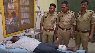 रायबरेली में पुलिस और बदमाश में मुठभेड़, वांटेड आरोपी गिरफ्तार