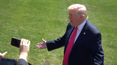 ईरान हमें होर्मुज को लेकर ब्लैकमेल नहीं कर सकता: ट्रंप