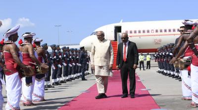 उपराष्ट्रपति श्रीलंका की दो दिवसीय यात्रा पर, कई महत्वपूर्ण बैठकों में लेंगे भाग