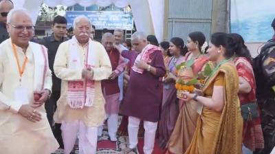 संघ प्रमुख मोहन भागवत ने किया संस्कृत भारती के केंद्रीय कार्यालय का उद्घाटन, भाषा को जन-जन तक पहुंचाने का संकल्प