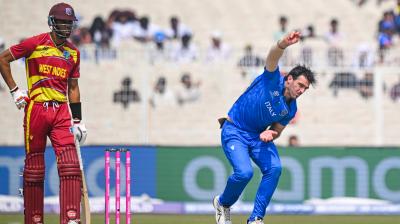 टी20 विश्व कप: वेस्टइंडीज ने इटली को हराया, 'प्लेयर ऑफ द मैच' बने कप्तान शाई होप