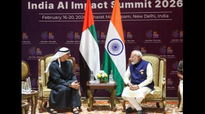 पीएम मोदी और अबू धाबी के क्राउन प्रिंस की मुलाकात, एआई सहयोग बढ़ाने के तरीकों पर हुई बात