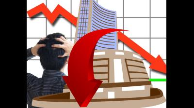 लगातार दूसरे दिन बाजार में छाई लाली, सेंसेक्स 852 अंक फिसला, निफ्टी 0.84 प्रतिशत गिरा