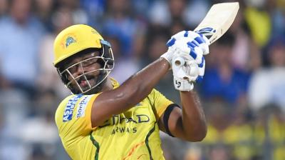 आईपीएल 2026: सैमसन का दमदार शतक, एमआई के खिलाफ सीएसके ने 6 विकेट खोकर बनाए 207 रन