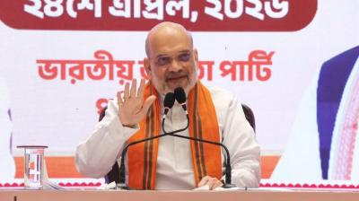 अमित शाह का दावा- बंगाल में बनेगी भाजपा, पहले चरण की 152 सीटों में से 110 सीटें जीतेगी पार्टी
