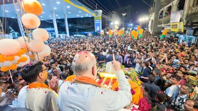 बारासात में अमित शाह का दावा, पश्चिम बंगाल में पूर्ण बहुमत के साथ सरकार बनाने जा रही भाजपा