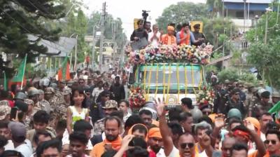 बंगाल का उत्साह बता रहा, टेरर- माफियाराज और कटमनी की सरकार से मिलेगी मुक्ति: सीएम योगी
