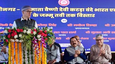 जम्मू-श्रीनगर वंदे भारत सेवा से कनेक्टिविटी में ऐतिहासिक बदलाव, विकास के नए युग की शुरुआत: उमर अब्दुल्ला