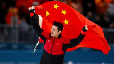 मिलान विंटर ओलंपिक: निंग चोंगयान ने रचा इतिहास, स्पीड स्केटिंग में जीता गोल्ड