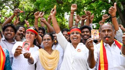 तमिलनाडु चुनाव के रुझानों में विजय की टीवीके का जलवा, कोलाथुर में सीएम स्टालिन पीछे; बड़े उलटफेर के संकेत