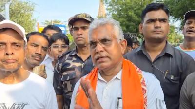ममता बनर्जी भ्रम में न रहें, मुख्यमंत्री की कुर्सी आपकी पैतृक संपत्ति नहीं: दिलीप घोष