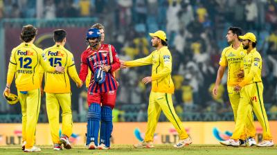 आईपीएल : हार से अंक तालिका में एक पायदान नीचे खिसकी सीएसके, आरआर को हुआ फायदा