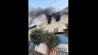 रेडीमेड गारमेंट फैक्ट्री में लगी भीषण आग, फायर ब्रिगेड ने पाया काबू