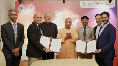 सीएम योगी के सिंगापुर दौरे के पहले ही दिन 6,650 करोड़ रुपए के तीन एमओयू, 20 हजार से अधिक रोजगार के अवसर