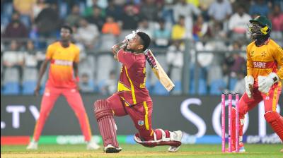 हेटमायर ने रचा इतिहास, वेस्टइंडीज की तरफ से टी20 वर्ल्ड कप में लगाया सबसे तेज अर्धशतक