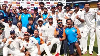 रणजी ट्रॉफी: मध्यप्रदेश को 56 रन से हराकर पहली बार सेमीफाइनल में पहुंची जम्मू-कश्मीर