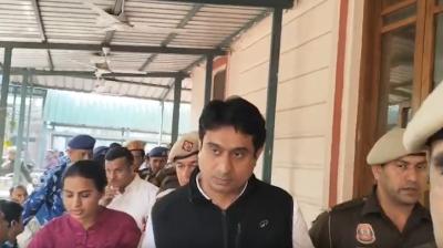 एआई समिट में 'शर्टलेस प्रोटेस्ट' मामले में यूथ कांग्रेस के राष्ट्रीय अध्यक्ष उदय भानु चिब गिरफ्तार