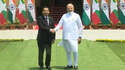 प्रधानमंत्री मोदी और म्यांमार के राष्ट्रपति की मुलाकात, द्विपक्षीय सहयोग मजबूत करने पर हुई चर्चा