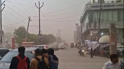 4 जून को दिन में छाया अंधेरा, काले बादलों और तेज आंधी-तूफान ने बढ़ाई लोगों की मुश्किलें