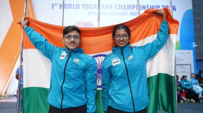 विश्व योगासन चैंपियनशिप: पांच स्वर्ण पदक के साथ भारत की शानदार शुरुआत