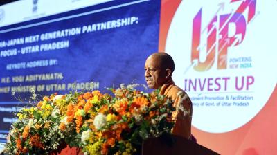 टोक्यो में 'यूपी इन्वेस्टमेंट रोड शो' आयोजित, सीएम योगी ने जापान के उद्यमियों को दिया निवेश का न्योता