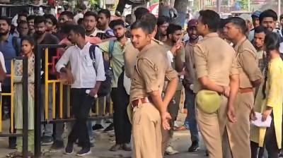 यूपी कॉन्स्टेबल भर्ती परीक्षा में सुरक्षा के कड़े इंतजाम, अभ्यर्थियों ने व्यवस्था को सराहा
