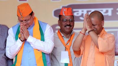 'सेवा, सुशासन, सुरक्षा और विश्वास के पुनर्जागरण की गौरवगाथा', सीएम योगी-धामी ने मोदी सरकार के 12 साल को सराहा