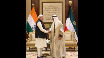 पश्चिम एशिया के तेजी से बदलते हालात पर पीएम मोदी ने कुवैत के अमीर से की बात