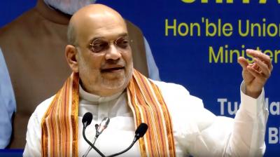 गृह मंत्री अमित शाह ने लैंड पोर्ट मैनेजमेंट सिस्टम का शुभारंभ किया