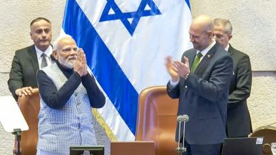 इजरायली संसद को संबोधित करने वाले पहले भारतीय प्रधानमंत्री बने नरेंद्र मोदी