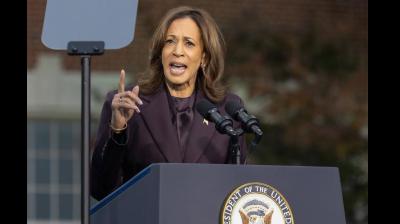 कमला हैरिस ने डोनाल्ड ट्रंप के 'स्टेट ऑफ द यूनियन भाषण' को 'झूठ से भरा' बताया