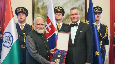 पीएम मोदी को स्लोवाकिया के सर्वोच्च नागरिक सम्मान मिलने पर नेताओं ने जताया गर्व, कहा- यह 140 करोड़ भारतीयों का सम्मान