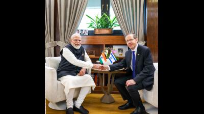 हिब्रू में पीएम मोदी का संदेश, 'जय हिंद' से हर्जोग ने दिया दिल जितने वाला जवाब