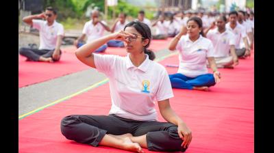 अंतरराष्ट्रीय योग दिवस: एम्स भोपाल में 'हेल्दी एजिंग के लिए योग' थीम पर विशेष कार्यक्रम