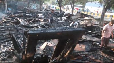 मंगोलपुरी फर्नीचर मार्केट और द्वारका नमकीन फैक्ट्री में लगी आग, दमकल विभाग ने समय रहते पाया काबू