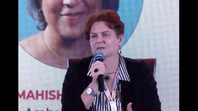 'सशक्त नारी, विकसित भारत' मंच पर डिप्लोमैट्स ने बताई चुनौतियों से निपटने की दास्तान