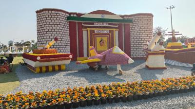 ग्रेटर नोएडा: पुष्प प्रदर्शनी का शुभारंभ, 'ऑपरेशन सिंदूर' की थीम पर आयोजित प्रदर्शनी