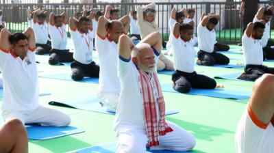 अंतरराष्ट्रीय योग दिवस: पीएम मोदी के साथ जुड़ने के लिए 6 लाख संगठनों ने 'योग संगम पोर्टल' पर रजिस्ट्रेशन कराया