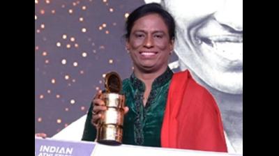 पीटी ऊषा 'इंडियन एथलेटिक्स अवार्ड्स' में 'लाइफटाइम अचीवमेंट अवार्ड' से सम्मानित
