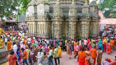 असम के कामाख्या मंदिर में चार दिवसीय अंबुवाची मेला शुरू होगा